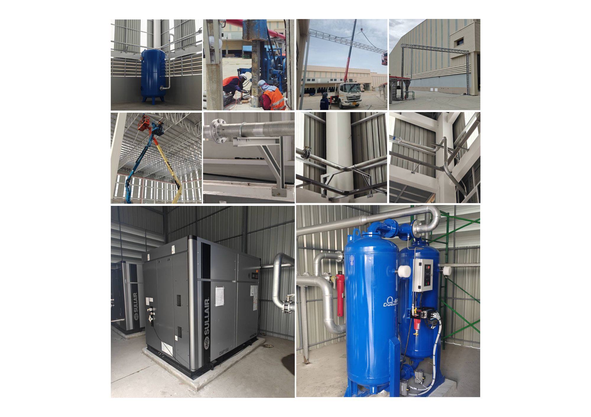 Air Compressor & Piping Supply