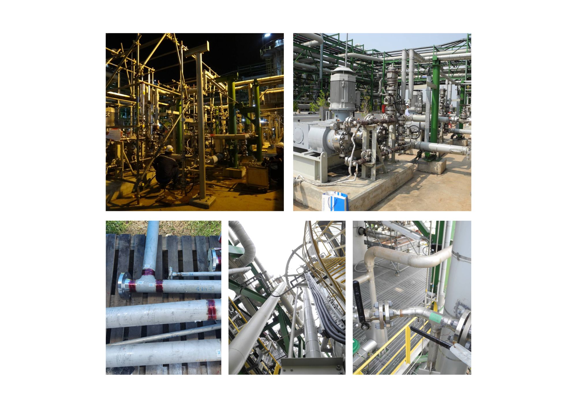 Chemical Pipeline Installation