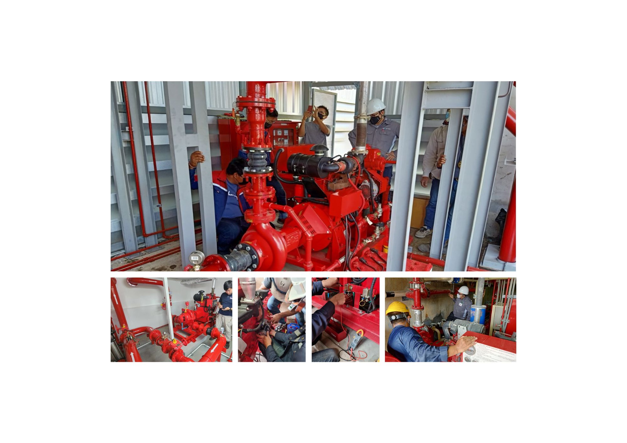 PM and Overhaul Fire Pump