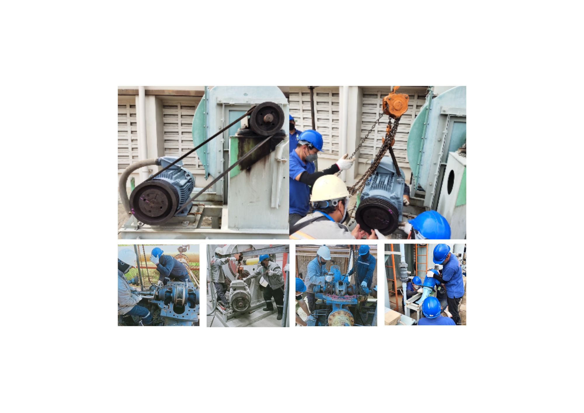 Overhaul Motor and Pump